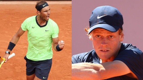 Rafael Nadal enfrentará a Jannik Sinner en cuarta ronda de Roland Garros. (Fotos: Getty Images)