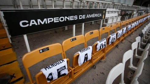 Colo Colo inaugura el sector "Campeones de América" Foto: Colo Colo