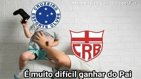 Veja os memes de Cruzeiro x CRB, pelo Brasileirão Série B