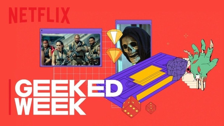 Cómo ver la Geeked Week de Netflix con presentación de series y colaboraciones con videojuegos