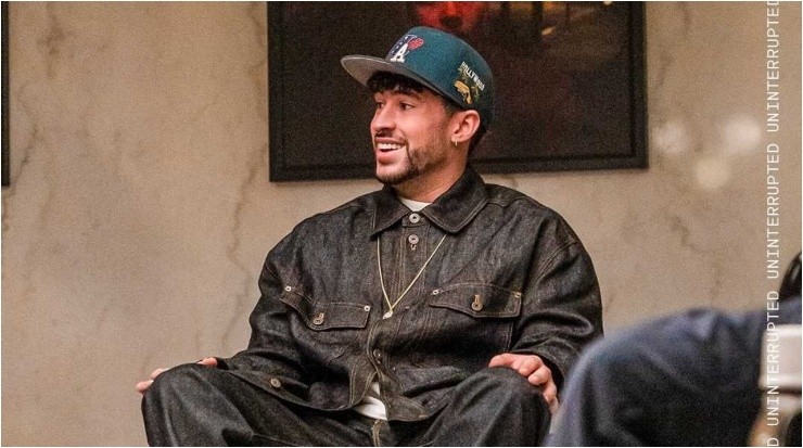 Bad Bunny en “The Shop” (Foto: @uninterrupted)