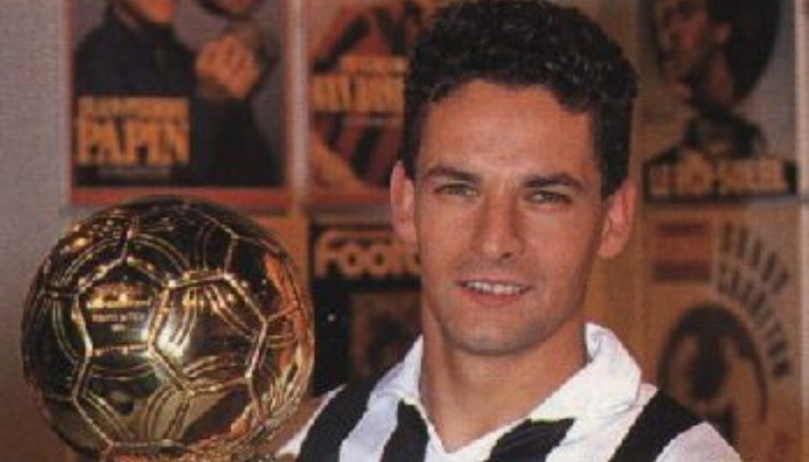 Roberto ganó el Balón de Oro en 1993. Fuente: Getty Images