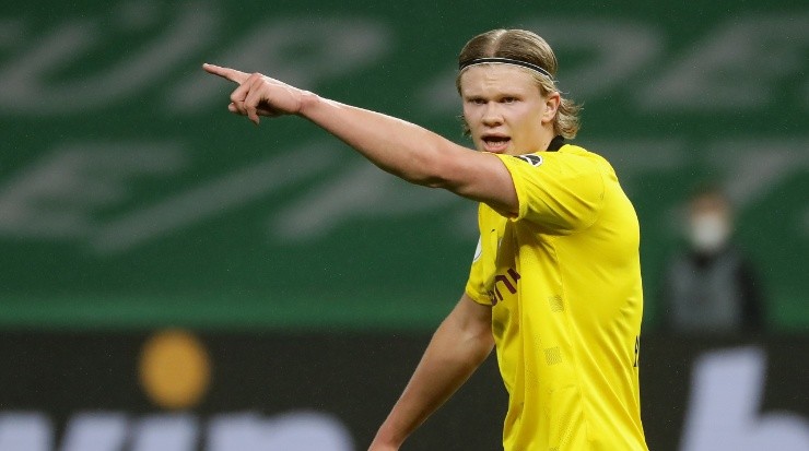 Erling Haaland is a wanted striker but Dortmund set a high asking price for him (Getty).