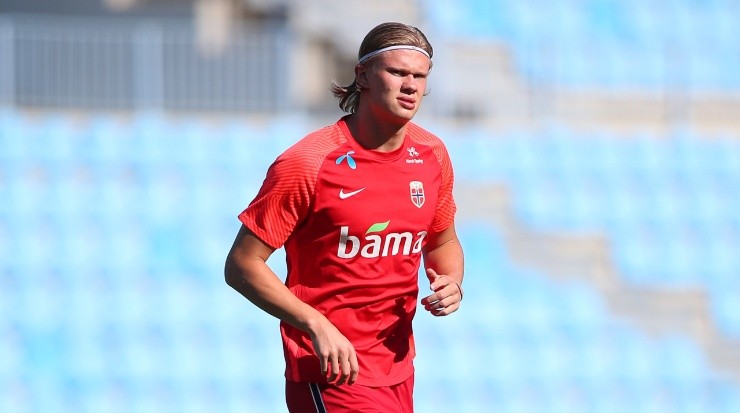Haaland has 7 goals in 12 caps with the Norwegian national team (Getty).