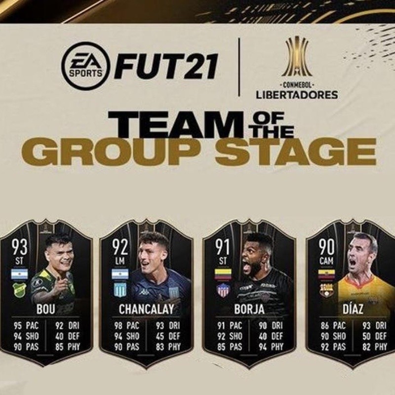 Estas son las nuevas cartas especiales de la Copa Libertadores para el Ultimate Team del FIFA 21