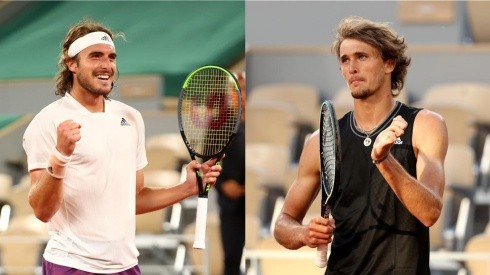 Stefanos Tsitsipas y Alexander Zverev se enfrentan en la primera semifinal de Roland Garros 2021
