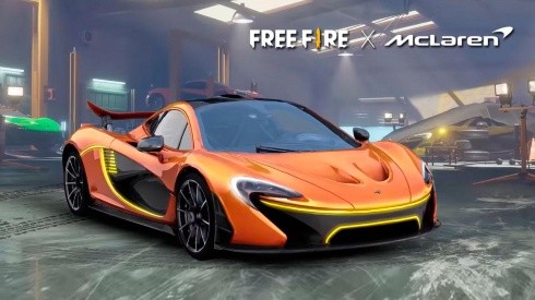 El McLaren P1 llega a Free Fire con la nueva colaboración
