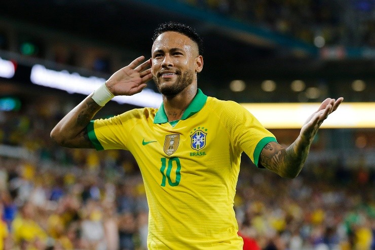 Neymar, la gran figura de Brasil. (Getty Images)