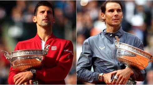 Novak Djokovic x Rafael Nadal protagonizam confronto decisivo amanhã (11), em Paris, pela semifinal do Roland Garros 2021