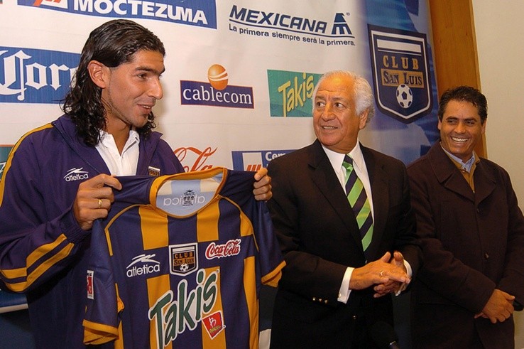 Loco Abreu en San Luis