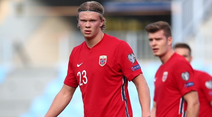 Erling Haaland of Norway. (Getty)