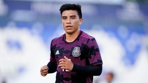 Fernando Beltrán con la selección de México