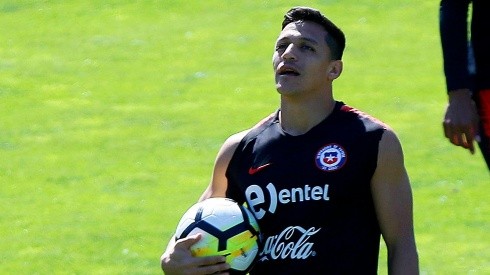 Alexis Sánchez cambia el 7 en Chile para la Copa América. (Foto: Agencia Uno)