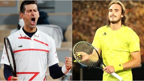 Novak Djokovic x Stefanos Tsitsipas se enfrentam neste domingo (13), pela final do Roland Garros
