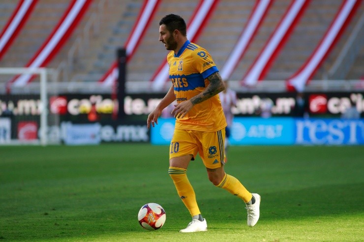 André-Pierre Gignac en acción. Jam Media.