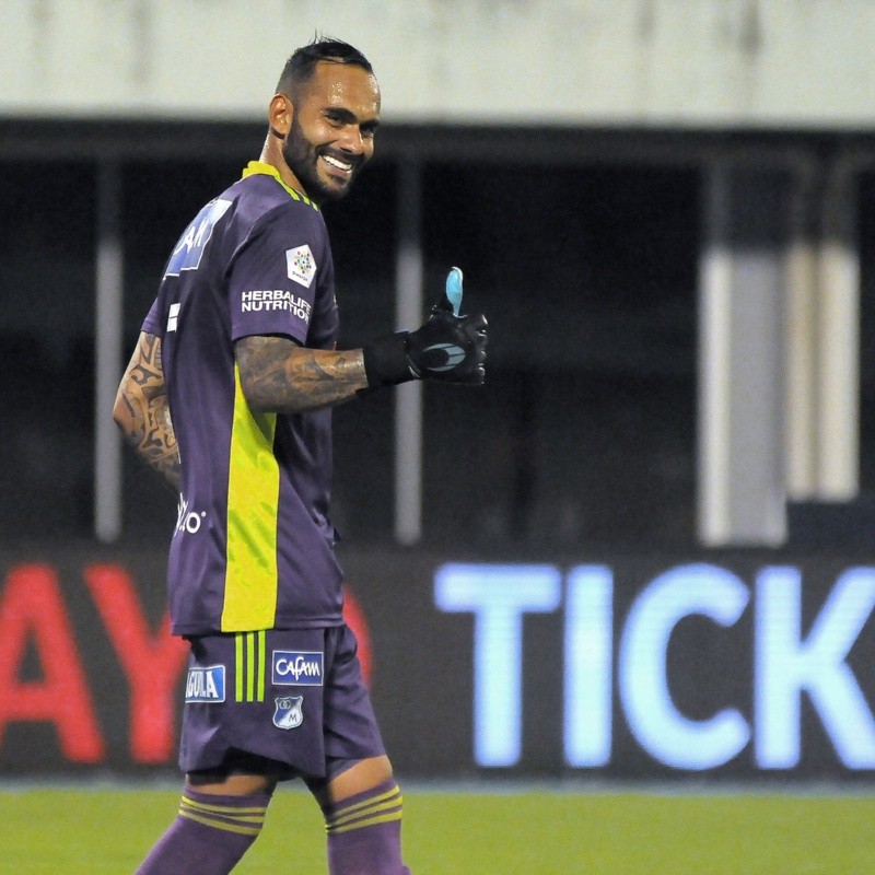 Christian Vargas, otro azul que busca el título, ve cómo un grande de Millos lo elogia