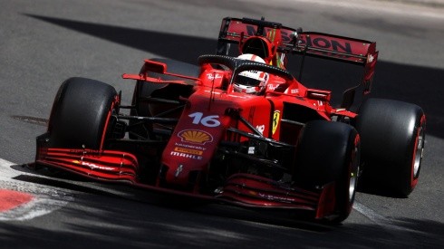 Charles Leclerc of Ferrari took his second pole position of the season (Getty).