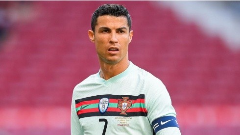 Cristiano Ronaldo durante un encuentro con Portugal.