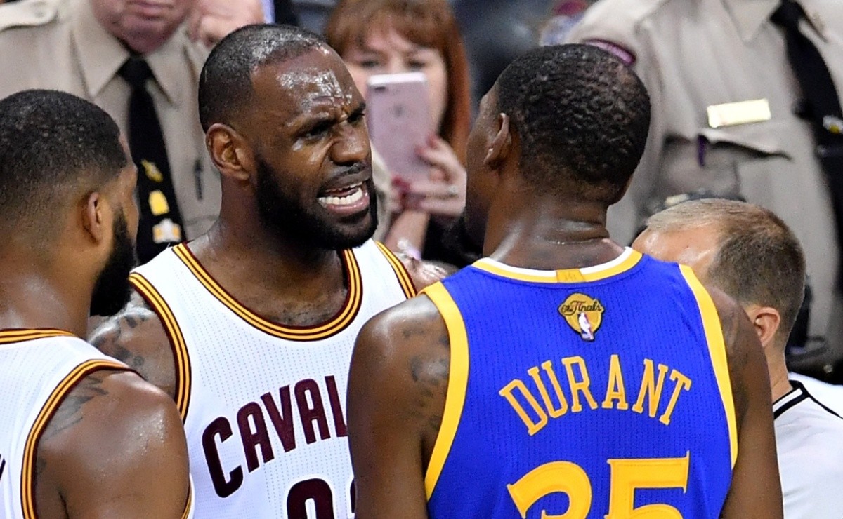 Kevin Durant commenta la sua sfida contro LeBron James