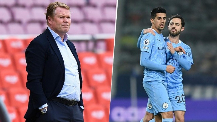 Ronald Koeman / Cancelo y Silva