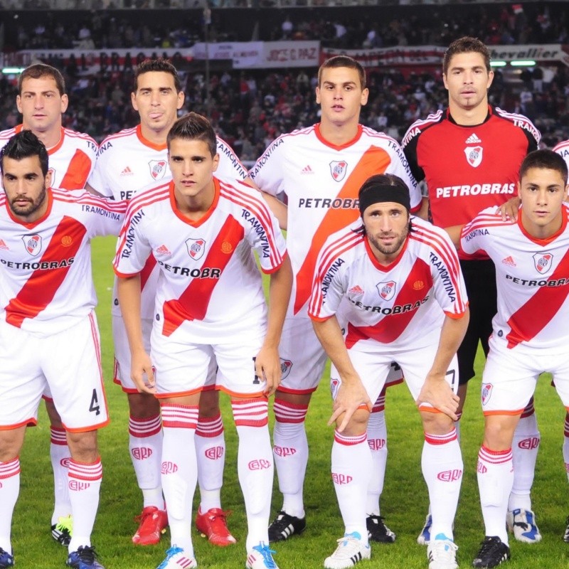 Leandro Caruso se fue a la B con River y tuvo un picante cruce con