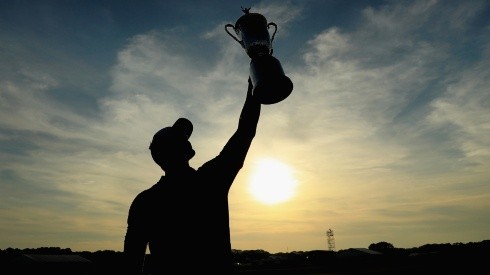 The US Open Championship Trophy. (Getty)