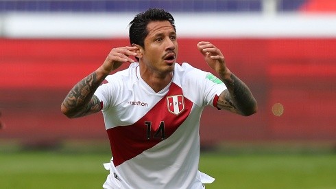 Gianluca Lapadula leads Peru's attack in Copa America 2021 (Getty).
