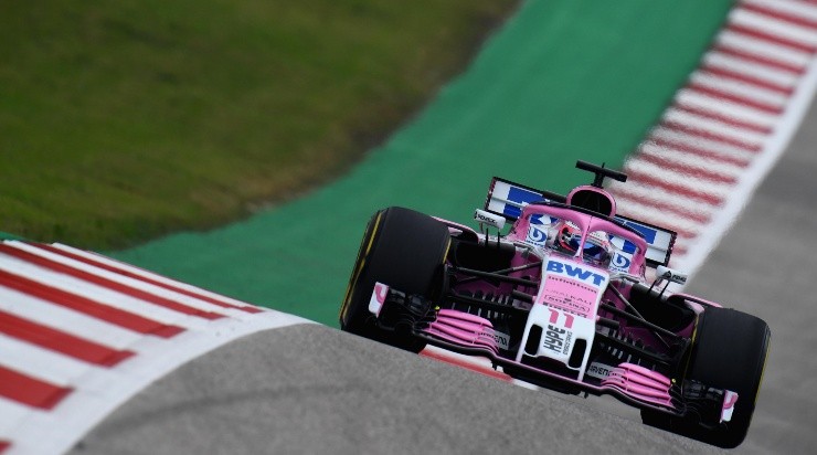 Checo Pérez en Force India