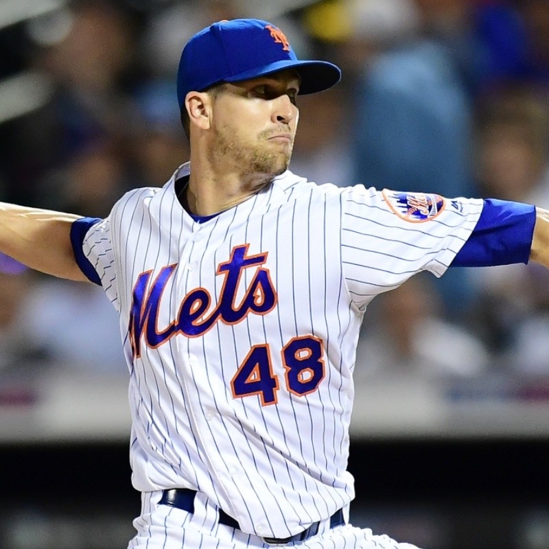 Jacob deGrom sale con molestias y se encienden las alarmas en los New York Mets