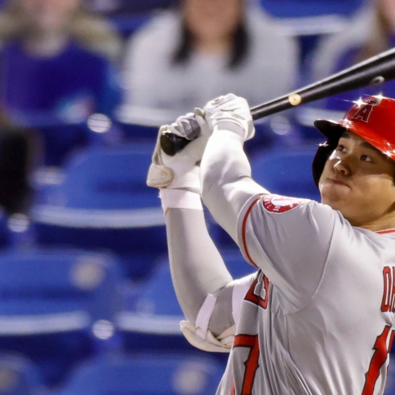 ¡Puro poder! Shohei Ohtani llegó a 19 jonrones con un batazo a 115 millas por hora