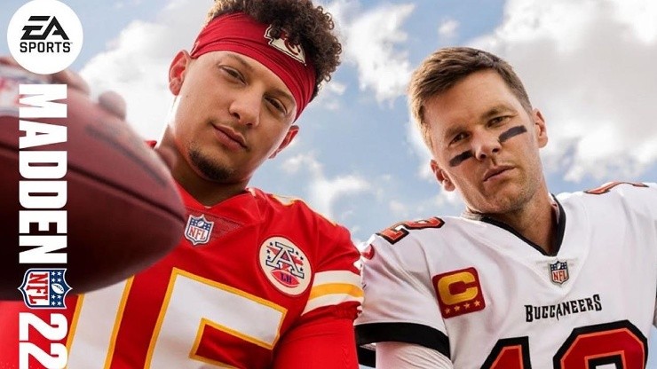 Tom Brady y Patrick Mahomes son la cara del nuevo Madden NFL 22