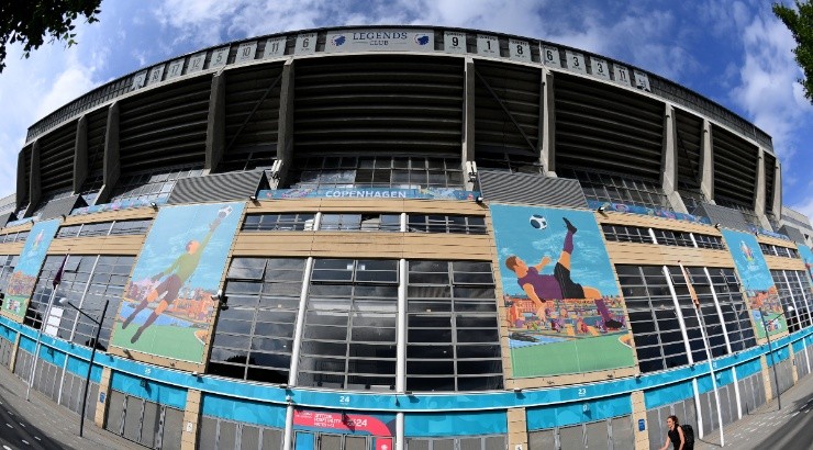 The Parken Stadium in Copenhagen. (Getty)