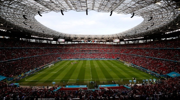 The Puskas Arena in Budapest. (Getty)
