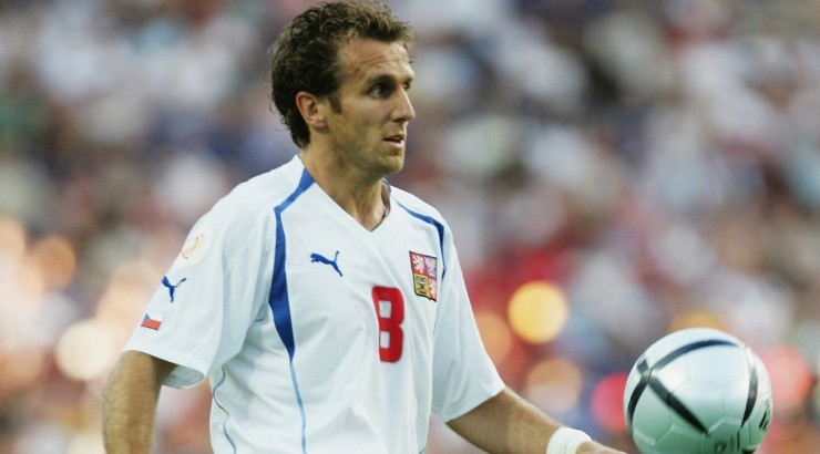 Karel Poborsky of the Czech Republic. (Getty)