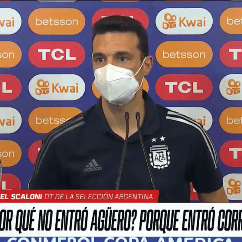 La pregunta que no le gustó a Scaloni tras el triunfo ante Uruguay