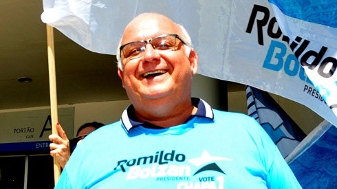 Nome de Romildo foi lembrado pelo dirigente - Foto: Ricardo Rimoli/AGIF.