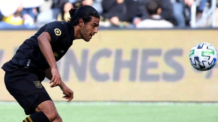 Carlos Vela estuvo en cancha hasta el minuto 64 (Getty Images)