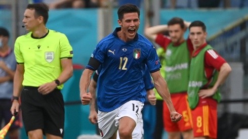 Matteo Pessina le dio el triunfo a Italia por 1-0 ante Gales (Foto: Getty Images)
