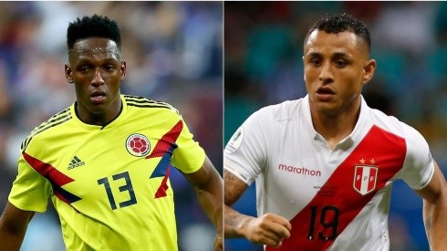 Colômbia e Peru se enfrentam neste domingo (Foto: Getty Images)