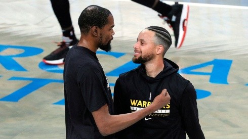Kevin Durant y Stephen Curry