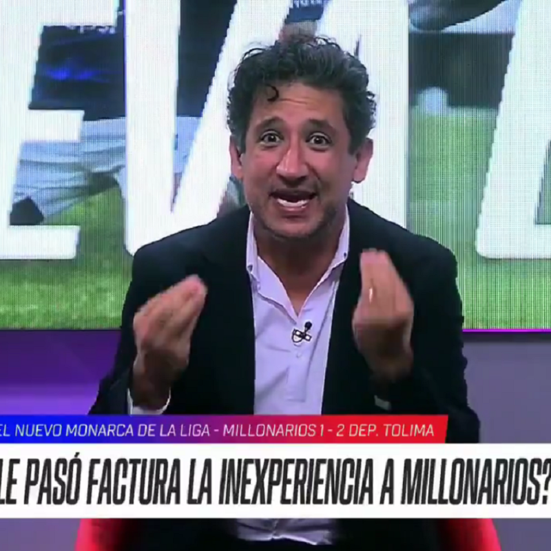 Casi llora en vivo: la reacción de Antonio Casale luego que Millos perdiera la final