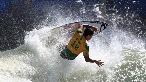 Gabriel Medina sagrou-se bicampeão mundial de surfe em 2018 (Foto: Getty Images)