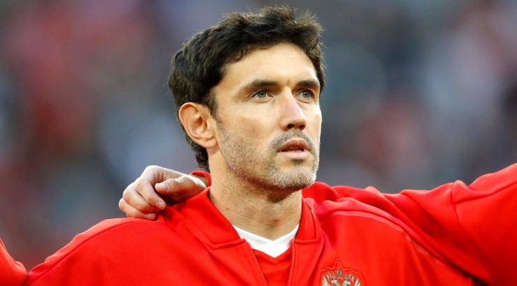 Yuri Zhirkov of Russia. (Getty)