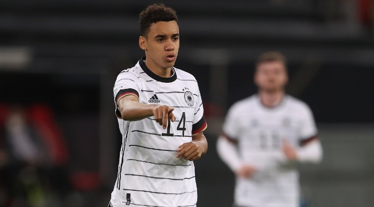 Jamal Musiala of Germany. (Getty)