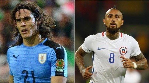 Uruguai e Chile se enfrentam nesta segunda-feira (Foto: Getty Images)