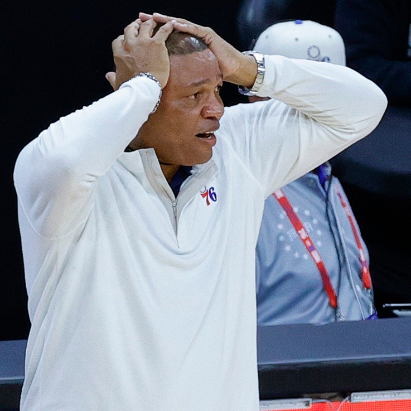 Doc Rivers perdió con los 76ers y logra récords negativos