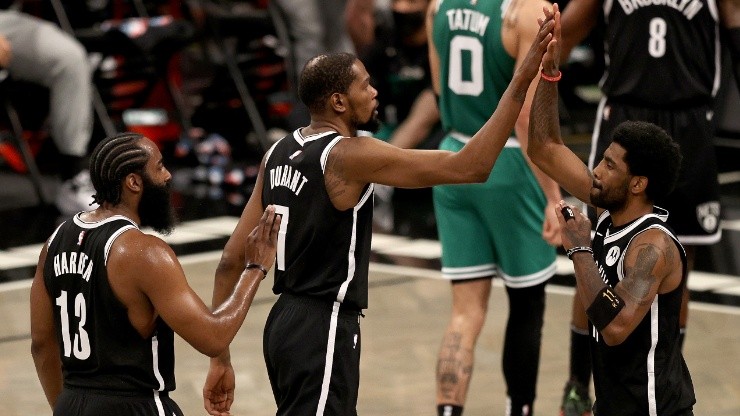 Irving Durant y Harden, el big 3 de Brooklyn Nets