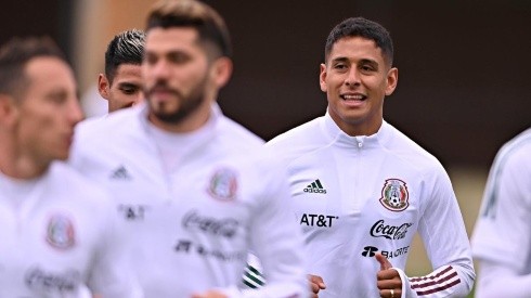 Luis Romo con la Selección de México
