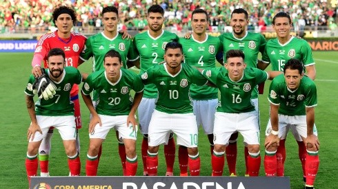 Mexico in their last Copa America participation in 2016. (Getty)