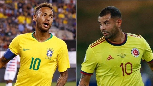 Brasil e Colômbia se enfrentam nesta quarta-feira (Foto: Getty Images)